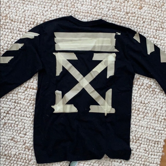 Virgil Abloh Off White “Main Label” Shirt, XL, NEW - Picture 2 of 4